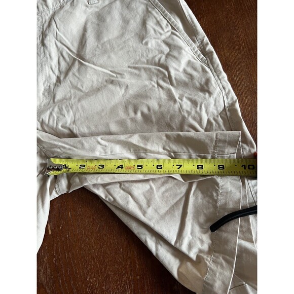 Columbia PFG Mens Bonehead Cotton Beige Flat Front Fishing Performance Shorts - Picture 7 of 10